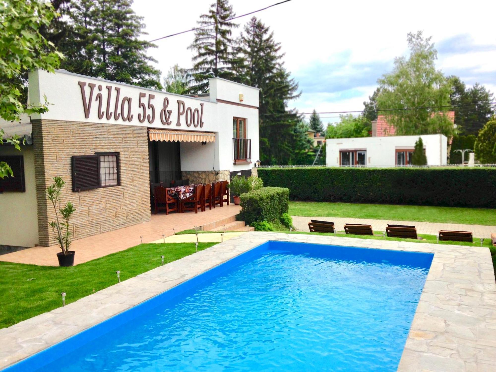 Villa 55 & Pool - Siófok Esterno foto